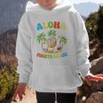 Pinapple Beach Back To School Day Aloha Fourth Grade Performance Graphic Kid Hoodie
