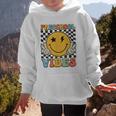 Preschool Vibes Retro Groovy Back To School Pre-K Graphic Kid Hoodie Preschool Vibes Retro Groovy Back To School Pre-K Graphic Kid Hoodie