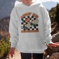Rolling Into Kindergarten Retro Groovy Back To School Kids Graphic Kid Hoodie Rolling Into Kindergarten Retro Groovy Back To School Kids Graphic Kid Hoodie
