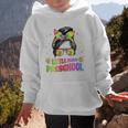 Women's Little Miss Preschool Messy Bun Tie Dye Back To School Girls Graphic Kid Hoodie Women's Little Miss Preschool Messy Bun Tie Dye Back To School Girls Graphic Kid Hoodie
