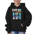 1st Grade Back To School Baseball Drip Ice Cream Game On Graphic Kid Hoodie 1st Grade Back To School Baseball Drip Ice Cream Game On Graphic Kid Hoodie