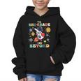To 2nd Grade And Beyond Second Astronaut Back To School Graphic Kid Hoodie