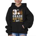 3rd Grade Batter Up Baseball First Day Back To School Graphic Kid Hoodie