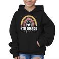 4th Grade Squad Rainbow Back To School Graphic Kid Hoodie 4th Grade Squad Rainbow Back To School Graphic Kid Hoodie