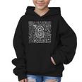 6th Grade Typography Team Sixth Grade Back To School Graphic Kid Hoodie