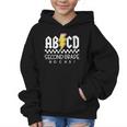 ABCD Second Grade Rocks First Day Of School Back To School Graphic Kid Hoodie ABCD Second Grade Rocks First Day Of School Back To School Graphic Kid Hoodie
