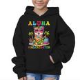 Aloha Kindergarten Tiger Hawaii Back To School Kids Girls Graphic Kid Hoodie Aloha Kindergarten Tiger Hawaii Back To School Kids Girls Graphic Kid Hoodie