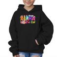 Aloha Pre-K Tropical Floral Beach Silly Goose Back To School Graphic Kid Hoodie