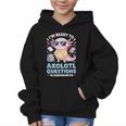 Axolotl Questions Kindergarten Back To School Graphic Kid Hoodie