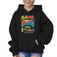Back To School 1st Grade Boys Gamer First Day School Level Graphic Kid Hoodie