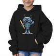 Back To School 2025 Robot Pencil For Kids Graphic Kid Hoodie