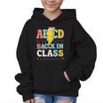 Back To School ABCD Back In Class Graphic Kid Hoodie