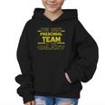 Back To School Best Preschool Team In The Galaxy Space Out Graphic Kid Hoodie