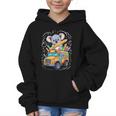Back To School Koala School Bus 100 Days Of School Graphic Kid Hoodie