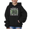 Back To School Ready To Tackle 3rd Grade Football Graphic Kid Hoodie Back To School Ready To Tackle 3rd Grade Football Graphic Kid Hoodie