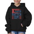 Baseball Kindergarten Back To School Kindergarten Batter Up Graphic Kid Hoodie Baseball Kindergarten Back To School Kindergarten Batter Up Graphic Kid Hoodie