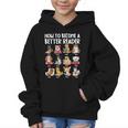 How To Become a Better Reader Dog Back To School Graphic Kid Hoodie How To Become a Better Reader Dog Back To School Graphic Kid Hoodie