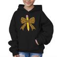 Bow Pencil Leopard First Day Of School Back To School Graphic Kid Hoodie Bow Pencil Leopard First Day Of School Back To School Graphic Kid Hoodie