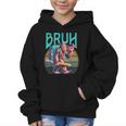 Boys Modern Bruh Big Foot Back To School Graphic Graphic Kid Hoodie Boys Modern Bruh Big Foot Back To School Graphic Graphic Kid Hoodie