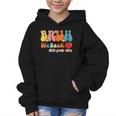 Bruh We Back 5th Grade Vibes Back To School Fifth Grade Graphic Kid Hoodie