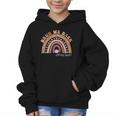 Bruh We Back To School Office Support Staff Leopard Rainbow Graphic Kid Hoodie Bruh We Back To School Office Support Staff Leopard Rainbow Graphic Kid Hoodie
