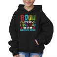Bruh It's My First Day Of Junior Back To School Graphic Kid Hoodie