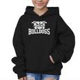 Bulldogs Mascot Back To School Team Spirit Graphic Kid Hoodie