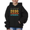 Class Of 2030 Countdown In Progress Fun Back To School Retro Graphic Kid Hoodie Class Of 2030 Countdown In Progress Fun Back To School Retro Graphic Kid Hoodie