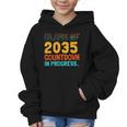 Class Of 2035 Countdown In Progress Fun Back To School Retro Graphic Kid Hoodie Class Of 2035 Countdown In Progress Fun Back To School Retro Graphic Kid Hoodie