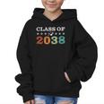 Class Of 2038 Grow With Me First Day School Back To School Graphic Kid Hoodie