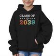 Class Of 2039 Grow With Me First Day School Back To School Graphic Kid Hoodie