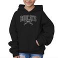 Coquette Bow Bobcats Back To School Team Spirit Graphic Kid Hoodie