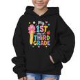 Cute My 1st Day Of Third Grade Pencil Back To School Girls Graphic Kid Hoodie Cute My 1st Day Of Third Grade Pencil Back To School Girls Graphic Kid Hoodie