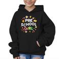 Cute Preschool Girl First Day Of School Back To School Graphic Kid Hoodie Cute Preschool Girl First Day Of School Back To School Graphic Kid Hoodie