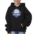 Cyclones Volleyball Back To School Spirit B Graphic Kid Hoodie Cyclones Volleyball Back To School Spirit B Graphic Kid Hoodie