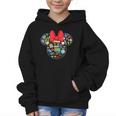 Disney Minnie Mouse Back To School Supplies Face Outline Graphic Kid Hoodie Disney Minnie Mouse Back To School Supplies Face Outline Graphic Kid Hoodie