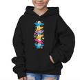Eagle Colorful Rainbow Back To School Kids Boys Girls Graphic Kid Hoodie