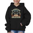Elementary Level Unlocked Video Game Back To School Boys Graphic Kid Hoodie Elementary Level Unlocked Video Game Back To School Boys Graphic Kid Hoodie