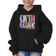 Fifth Grade Vibes 5th Grade Team Retro Back To School Graphic Kid Hoodie