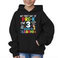 My First Day Of Pre-k Back To School Preschool Girls Boys Graphic Kid Hoodie