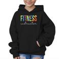 Fitness Instructor Tie Dye Back To School For Women For Work Graphic Kid Hoodie