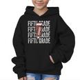 Football Fifth Grade First Day Of 5th Grade Back To School Graphic Kid Hoodie Football Fifth Grade First Day Of 5th Grade Back To School Graphic Kid Hoodie
