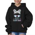 Fourth Grade Little Miss Back To School 4th Grade Little Graphic Kid Hoodie