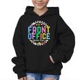Front Office Squad Back To School Happy First Day Of School Graphic Kid Hoodie Front Office Squad Back To School Happy First Day Of School Graphic Kid Hoodie