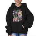 Girls Monster Trucks Ready To Crush Preschool Back To School Graphic Kid Hoodie Girls Monster Trucks Ready To Crush Preschool Back To School Graphic Kid Hoodie