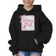 Girls Second Grade Coquette Bow Pink Preppy Back To School Graphic Kid Hoodie Girls Second Grade Coquette Bow Pink Preppy Back To School Graphic Kid Hoodie