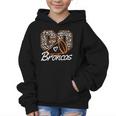 Go Cheer Broncos School Spirit Fan Team Back To School Graphic Kid Hoodie