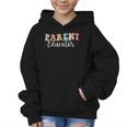 Groovy Parent Educator Back To School Graphic Kid Hoodie Groovy Parent Educator Back To School Graphic Kid Hoodie