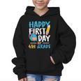 Happy First Day Of 4th Grade Student Back To School Graphic Kid Hoodie Happy First Day Of 4th Grade Student Back To School Graphic Kid Hoodie