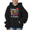 Happy First Day Let's Do This Welcome Back To School Tie Dye Graphic Kid Hoodie Happy First Day Let's Do This Welcome Back To School Tie Dye Graphic Kid Hoodie